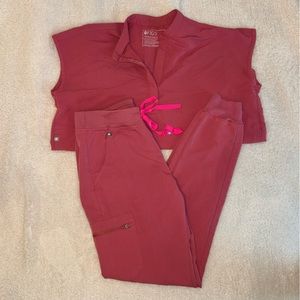 FIGS Quartz Breast Cancer Awareness 2022 Scrub Set